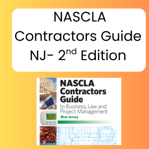 NASCLA Contractors Guide to Business Law & Project Management: NJ 2nd Edition