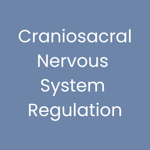 Craniosacral Nervous System Regulation